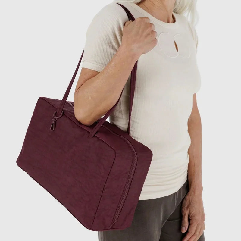 Bowler Tote Bag — Casual Commuter Shoulder Bag