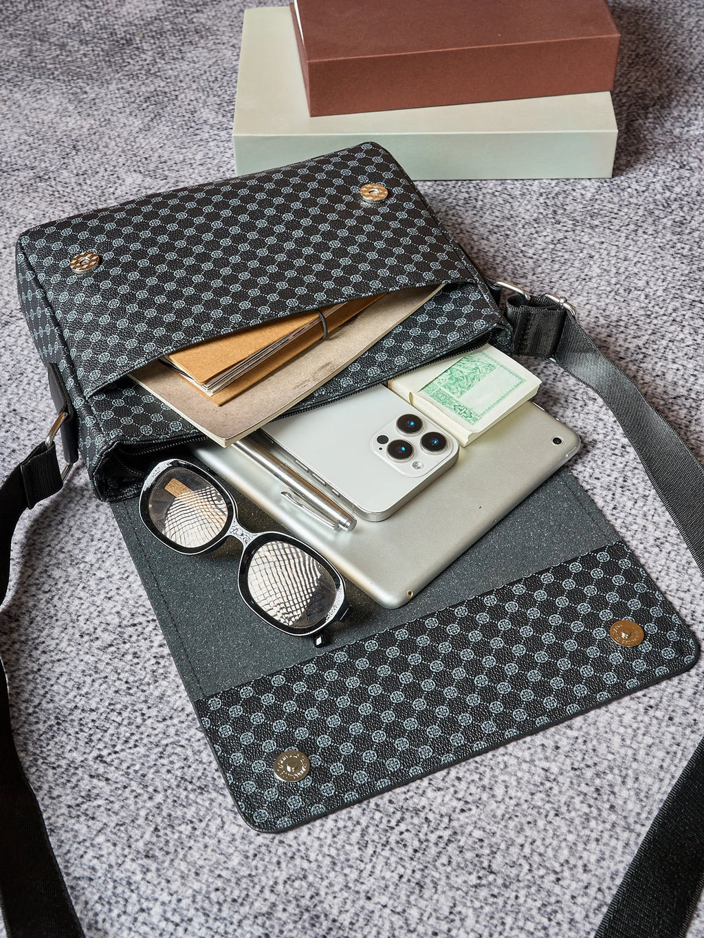 The Astor Croc Sling