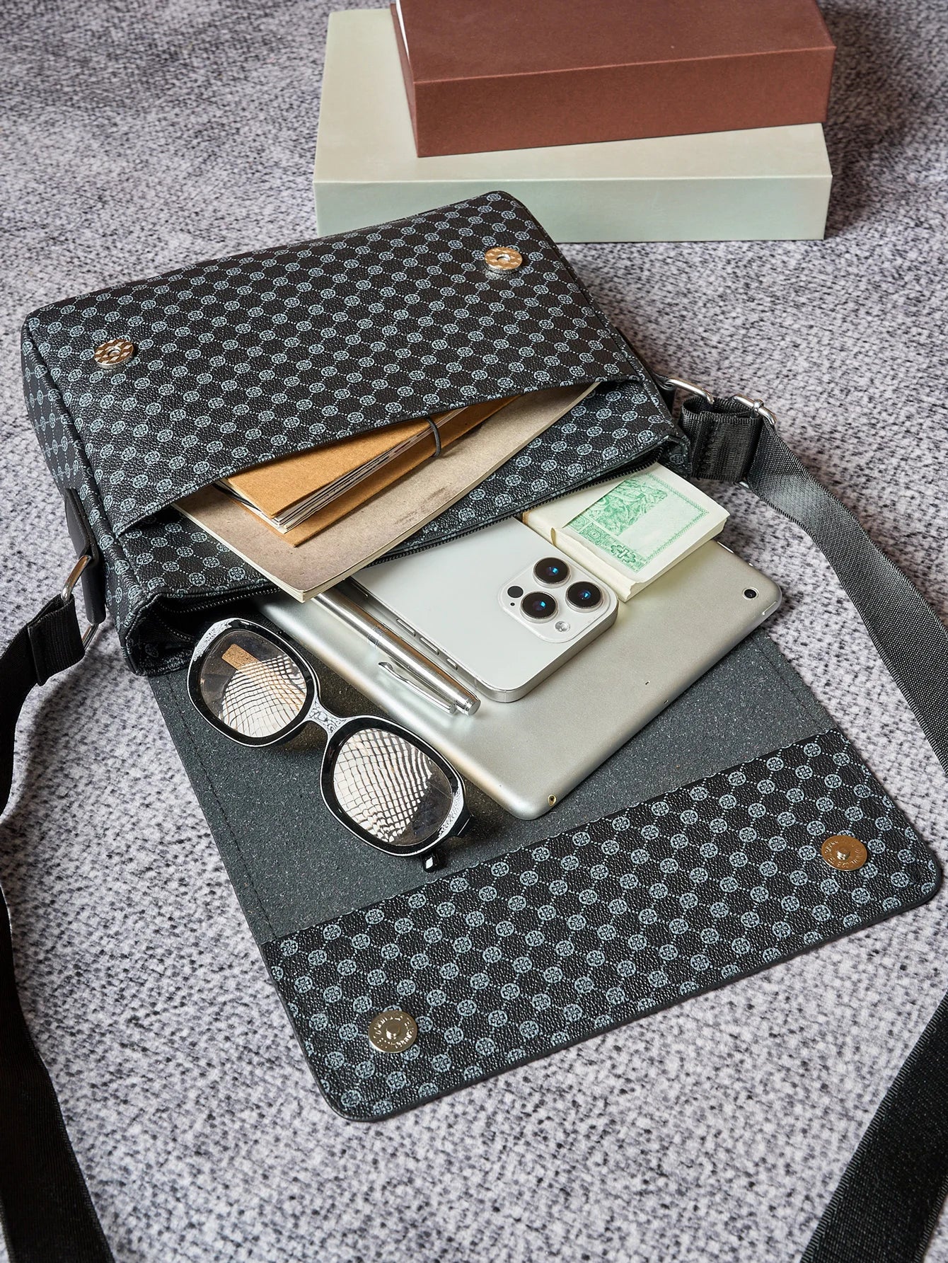 The Astor Croc Sling