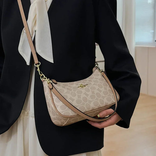 Elegant Leather Tote — City Shoulder Bag