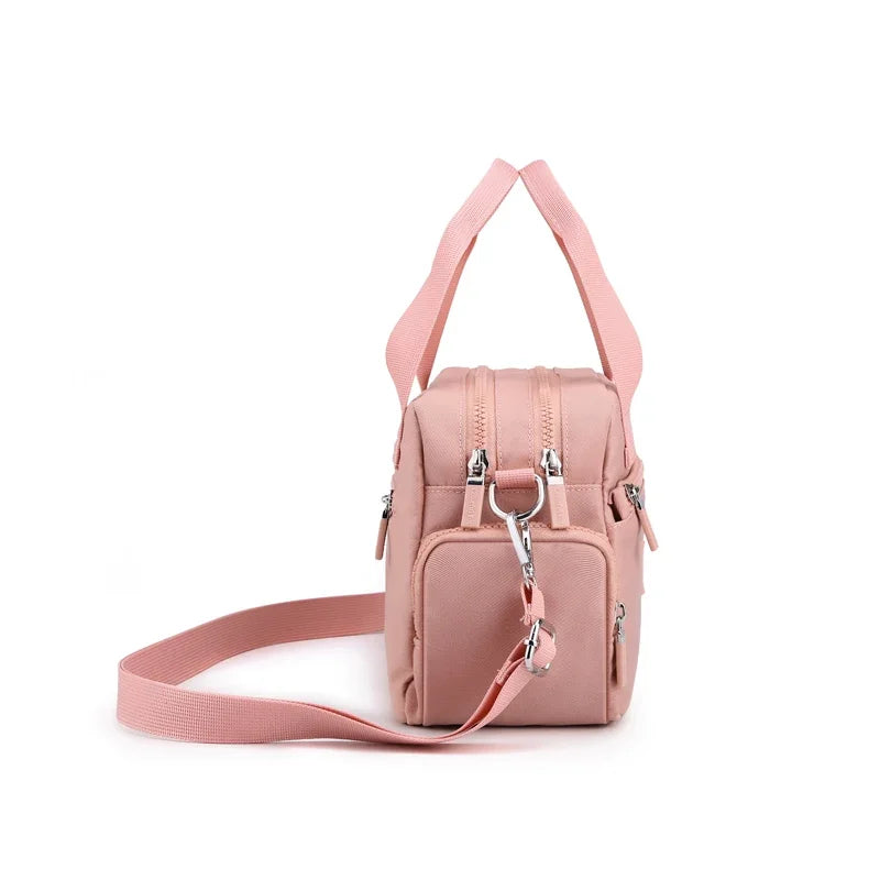Waterproof Nylon Crossbody Bag — Messenger Style