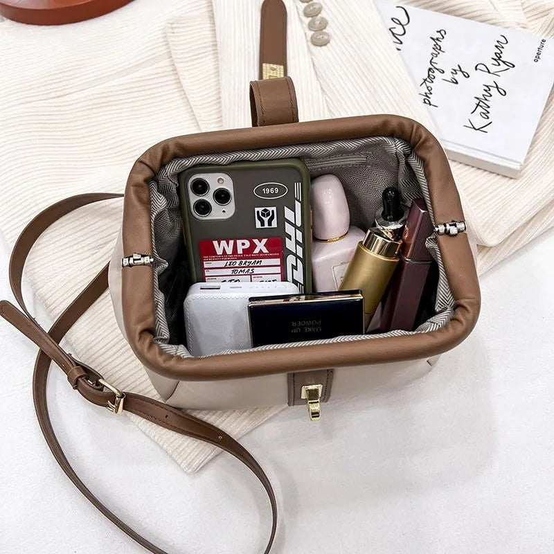 Luxury Crossbody Bag — Soft PU Leather