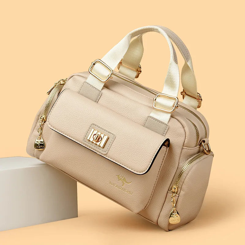 Locomotive Crossbody Bag — Soft Leather