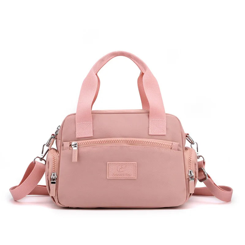 Waterproof Nylon Crossbody Bag — Messenger Style