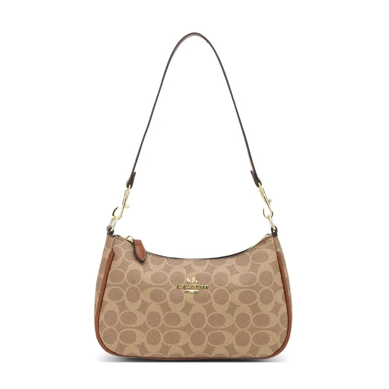 Elegant Leather Tote — City Shoulder Bag