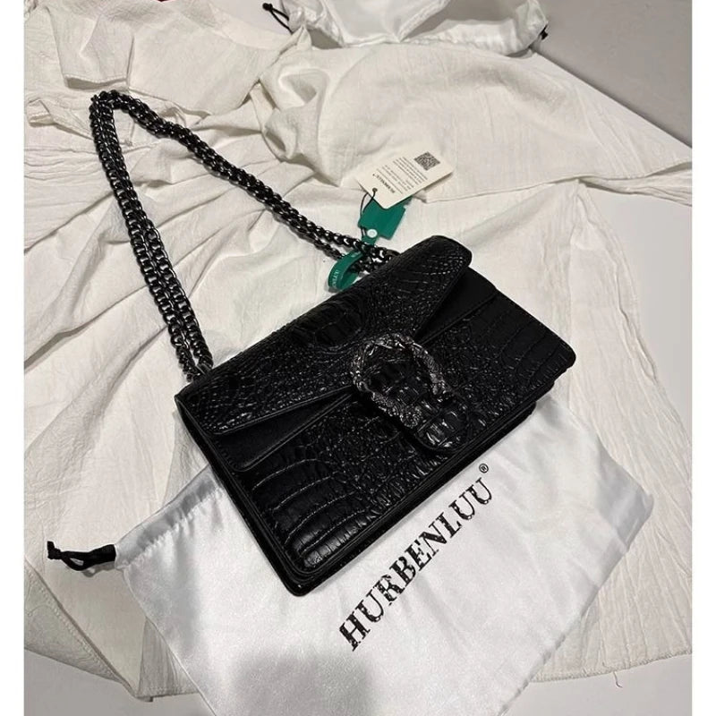 Croc Chain Clutch