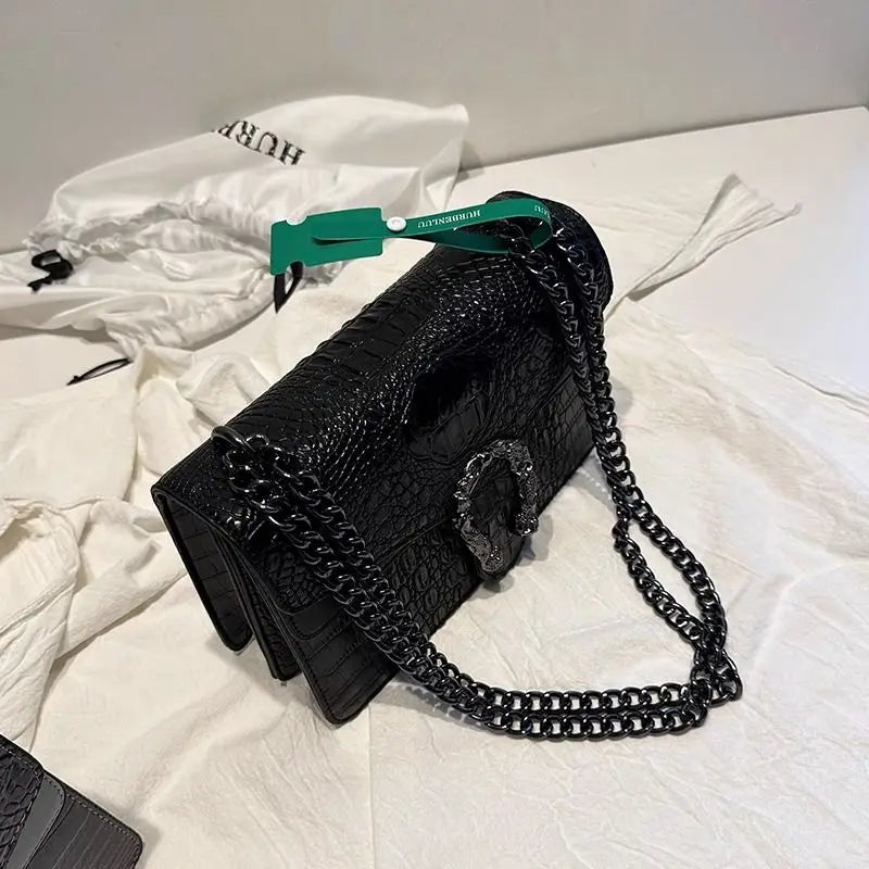Croc Chain Clutch