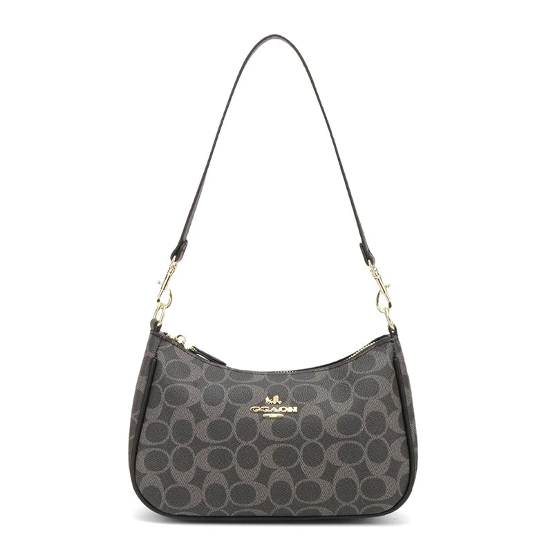 Elegant Leather Tote — City Shoulder Bag