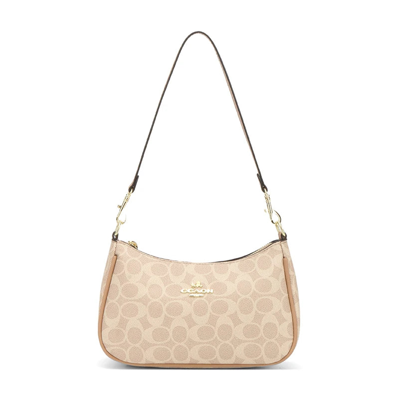 Elegant Leather Tote — City Shoulder Bag