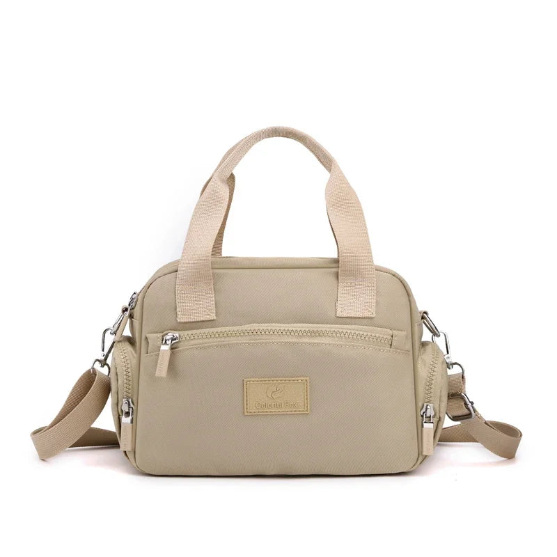 Waterproof Nylon Crossbody Bag — Messenger Style