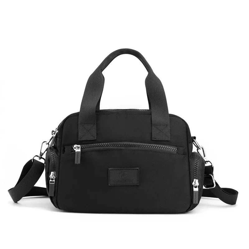 Waterproof Nylon Crossbody Bag — Messenger Style