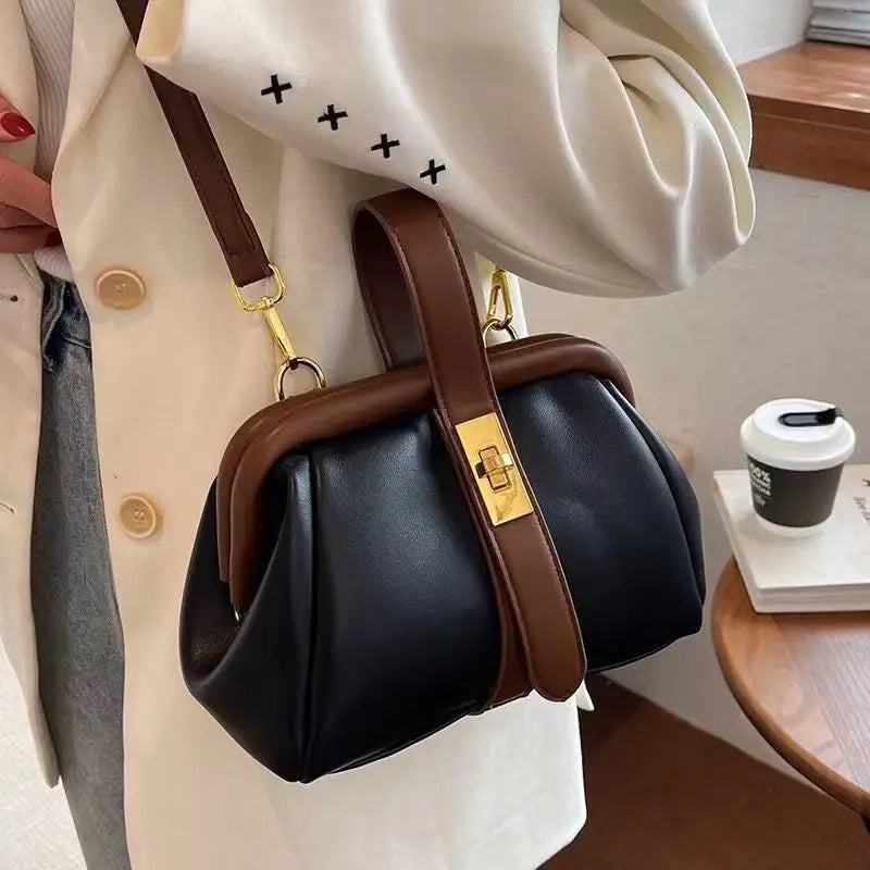 Luxury Crossbody Bag — Soft PU Leather