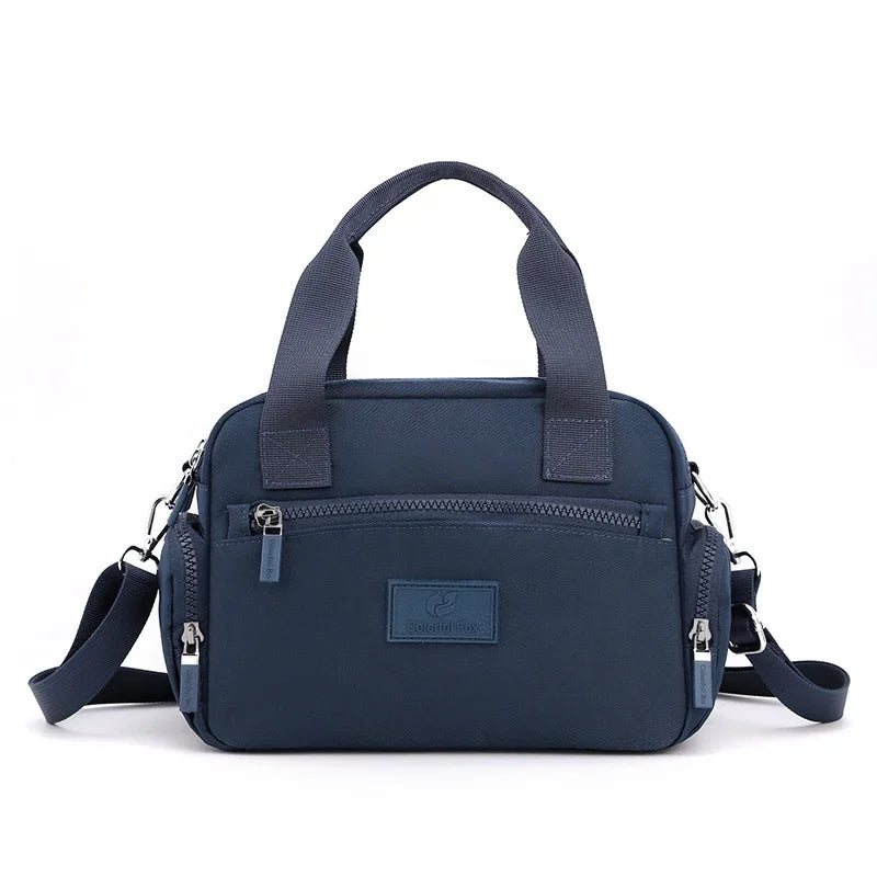 Waterproof Nylon Crossbody Bag — Messenger Style