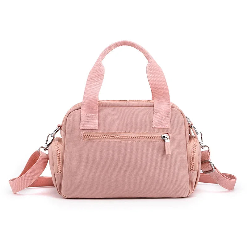 Waterproof Nylon Crossbody Bag — Messenger Style